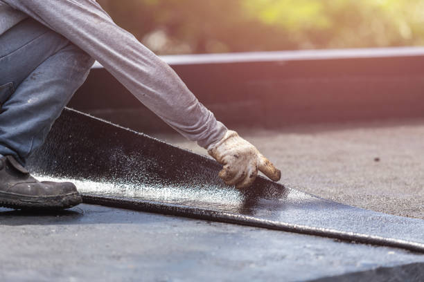 Professional Waterproofing technician working in Moores Hill, IN